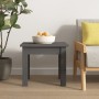 Mesa de centro de madera maciza de pino gris 35x35x30 cm en Mesas de centro | Comprar online en Foru.es