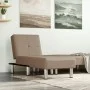 Diván de cuero sintético color capuchino de vidaXL, Divanes - Ref: Foro24-352852, Precio: 166,82 €, Descuento: %