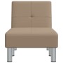 Diván de cuero sintético color capuchino de vidaXL, Divanes - Ref: Foro24-352852, Precio: 165,85 €, Descuento: %