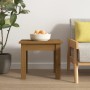 Mesa de centro madera maciza de pino marrón miel 35x35x30 cm en Mesas de centro | Comprar online en Foru.es