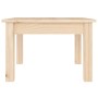 Mesa de centro de madera maciza de pino 45x45x30 cm en Mesas de centro | Comprar online en Foru.es