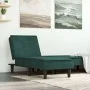 Sofá diván de terciopelo verde oscuro de vidaXL, Divanes - Ref: Foro24-352837, Precio: 155,91 €, Descuento: %