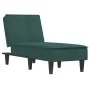 Sofá diván de terciopelo verde oscuro de vidaXL, Divanes - Ref: Foro24-352837, Precio: 155,91 €, Descuento: %