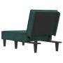 Sofá diván de terciopelo verde oscuro de vidaXL, Divanes - Ref: Foro24-352837, Precio: 149,17 €, Descuento: %