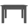 Mesa de centro de madera maciza de pino gris 45x45x30 cm en Mesas de centro | Comprar online en Foru.es