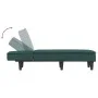 Sofá diván de terciopelo verde oscuro de vidaXL, Divanes - Ref: Foro24-352837, Precio: 155,91 €, Descuento: %