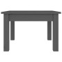 Mesa de centro de madera maciza de pino gris 45x45x30 cm en Mesas de centro | Comprar online en Foru.es