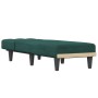 Sofá diván de terciopelo verde oscuro de vidaXL, Divanes - Ref: Foro24-352862, Precio: 138,16 €, Descuento: %