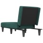 Sofá diván de terciopelo verde oscuro de vidaXL, Divanes - Ref: Foro24-352862, Precio: 138,16 €, Descuento: %
