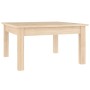 Mesa de centro de madera maciza de pino 55x55x30 cm en Mesas de centro | Comprar online en Foru.es