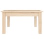 Mesa de centro de madera maciza de pino 55x55x30 cm en Mesas de centro | Comprar online en Foru.es