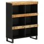 Armario auxiliar madera maciza de mango 85x33x107 cm de vidaXL, Mesitas de noche - Ref: Foro24-352901, Precio: 113,57 €, Desc...