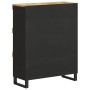 Armario auxiliar madera maciza de mango 85x33x107 cm de vidaXL, Mesitas de noche - Ref: Foro24-352901, Precio: 115,26 €, Desc...