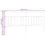 Cabecero de metal blanco 193 cm de vidaXL, Cabeceros y pies de cama - Ref: Foro24-352664, Precio: 47,09 €, Descuento: %