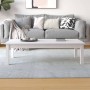 Mesa de centro de madera maciza de pino blanco 110x50x30 cm en Mesas de centro | Comprar online en Foru.es