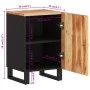 Mueble de baño madera maciza de acacia 38x33x58 cm de vidaXL, Muebles de baño - Ref: Foro24-351995, Precio: 79,93 €, Descuent...