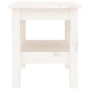Mesa de centro de madera maciza de pino blanco 35x35x40 cm en Mesas de centro | Comprar online en Foru.es