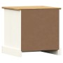 Mesita de noche VIGO madera maciza de pino blanco 42x35x42 cm de vidaXL, Mesitas de noche - Ref: Foro24-353158, Precio: 60,08...