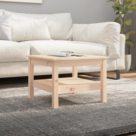 Mesa de centro de madera maciza de pino 55x55x40 cm en Mesas de centro | Comprar online en Foru.es