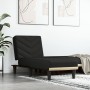 Sofá diván de tela negro de vidaXL, Divanes - Ref: Foro24-352855, Precio: 144,93 €, Descuento: %