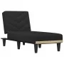 Sofá diván de tela negro de vidaXL, Divanes - Ref: Foro24-352855, Precio: 151,21 €, Descuento: %