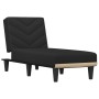 Sofá diván de tela negro de vidaXL, Divanes - Ref: Foro24-352855, Precio: 144,93 €, Descuento: %