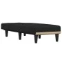 Sofá diván de tela negro de vidaXL, Divanes - Ref: Foro24-352855, Precio: 151,21 €, Descuento: %