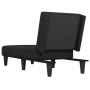 Sofá diván de tela negro de vidaXL, Divanes - Ref: Foro24-352855, Precio: 144,93 €, Descuento: %