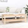 Mesa de centro de madera maciza de pino 110x50x40 cm en Mesas de centro | Comprar online en Foru.es