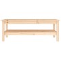 Mesa de centro de madera maciza de pino 110x50x40 cm en Mesas de centro | Comprar online en Foru.es