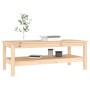 Mesa de centro de madera maciza de pino 110x50x40 cm en Mesas de centro | Comprar online en Foru.es
