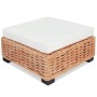 Juego de sofás de 14 piezas ratán natural de vidaXL, Sofás - Ref: Foro24-244626, Precio: 865,33 €, Descuento: %