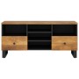 Mueble de TV madera mango y madera de ingeniería 100x33x46 cm de vidaXL, Muebles TV - Ref: Foro24-351981, Precio: 103,26 €, D...