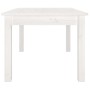 Mesa de centro de madera maciza de pino blanco 80x50x40 cm en Mesas de centro | Comprar online en Foru.es
