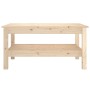 Mesa de centro de madera maciza de pino 80x50x40 cm en Mesas de centro | Comprar online en Foru.es