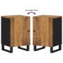 Mueble de baño madera maciza de mango 38x33x58 cm de vidaXL, Muebles de baño - Ref: Foro24-351997, Precio: 76,54 €, Descuento: %