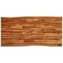 Mesa de comedor con borde vivo madera maciza acacia 180x90x75cm de vidaXL, Mesas de cocina y de comedor - Ref: Foro24-353291,...