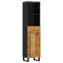 Mueble de baño madera maciza de mango 38x33x160 cm de vidaXL, Muebles de baño - Ref: Foro24-352001, Precio: 132,63 €, Descuen...