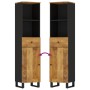Mueble de baño madera maciza de mango 38x33x160 cm de vidaXL, Muebles de baño - Ref: Foro24-352001, Precio: 132,63 €, Descuen...