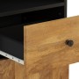 Mueble de baño madera maciza de mango 38x33x160 cm de vidaXL, Muebles de baño - Ref: Foro24-352001, Precio: 132,63 €, Descuen...