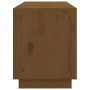 Mueble de TV madera maciza de pino marrón miel 176x37x47,5 cm en Muebles TV | Comprar online en Foru.es