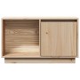 Mueble de TV de madera maciza de pino 74x35x44 cm en Muebles TV | Comprar online en Foru.es