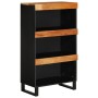 Armario auxiliar madera maciza de acacia 60x33x107 cm de vidaXL, Mesitas de noche - Ref: Foro24-352890, Precio: 67,86 €, Desc...