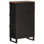 Armario auxiliar madera maciza de acacia 60x33x107 cm de vidaXL, Mesitas de noche - Ref: Foro24-352890, Precio: 70,80 €, Desc...