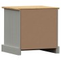 Mesita de noche VIGO madera maciza de pino gris 42x35x42 cm de vidaXL, Mesitas de noche - Ref: Foro24-353156, Precio: 41,87 €...