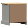 Mesita de noche VIGO madera maciza de pino gris 42x35x42 cm de vidaXL, Mesitas de noche - Ref: Foro24-353156, Precio: 41,59 €...