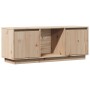 Mueble de TV de madera maciza de pino 110,5x35x44 cm en Muebles TV | Comprar online en Foru.es