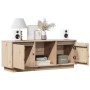 Mueble de TV de madera maciza de pino 110,5x35x44 cm en Muebles TV | Comprar online en Foru.es