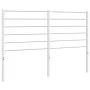 Kopfteil aus weißem Metall, 120 cm von vidaXL, Kopf- und Fußteile - Ref: Foro24-352399, Preis: 27,66 €, Rabatt: %