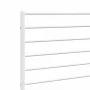 Kopfteil aus weißem Metall, 120 cm von vidaXL, Kopf- und Fußteile - Ref: Foro24-352399, Preis: 27,66 €, Rabatt: %